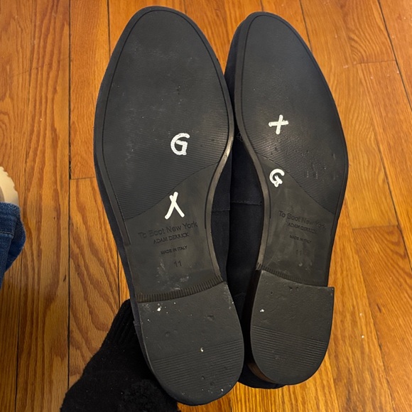 To Boot Dark Blue Loafers with Metal Accent - Picture 11 of 12